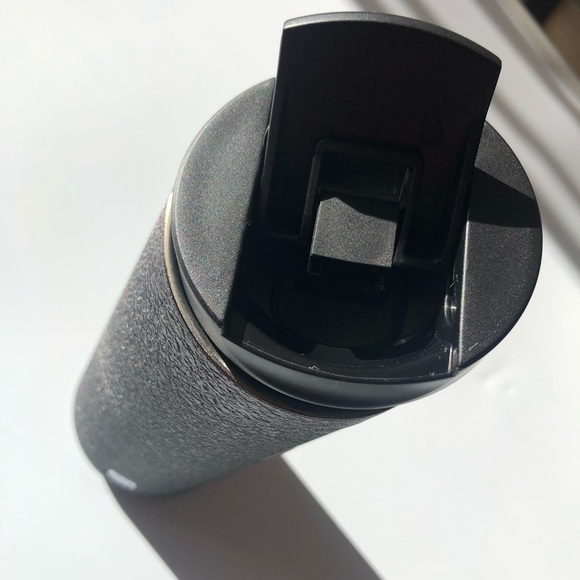 STARBUCKS BLACK GRANITE SPARKLY INSULATED TUMBLER 12OZ. - Picture 3 of 8